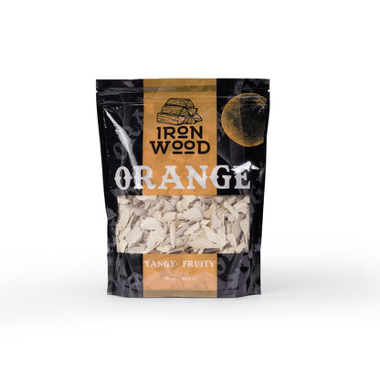 Orange Wood Chips